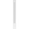 Ekena Millwork Fluted PVC Pilaster w/Decorative Capital & Base, 9"W x 90"H x 2"P PILP09X090FL02-2 - alternate 5